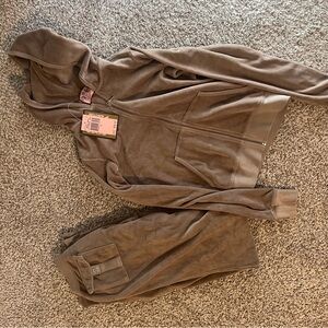 Juicy Couture Brown Velour Tracksuit
